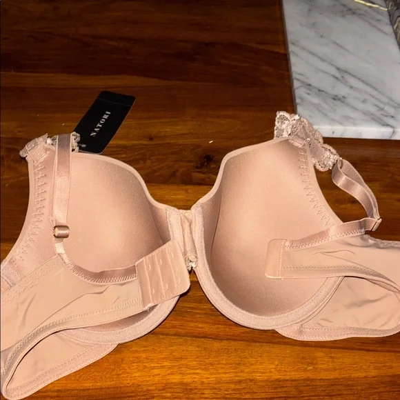 NWT Natori Nude Lace Detail Molded Cup Bra 36 C - Picture 4 of 4